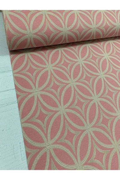 DFN WOOD Dfn Home Premier 100X180 cm - Powder Colored Tile Duck Cloth Fabric (Panama Linen)