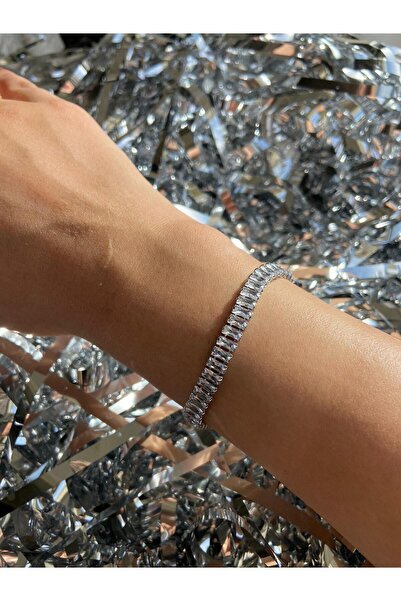 LUXSTONE سوار فولاذي للممر المائي - باجيت فضي