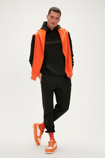 Bad Bear آرثر هوديي البلوز الرجالي الأزرق الداكن