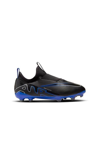 Nike JR ZOOM VAPOR 15 ACADEMY FG/MG BLACK παιδικά παπούτσια ποδοσφαίρου