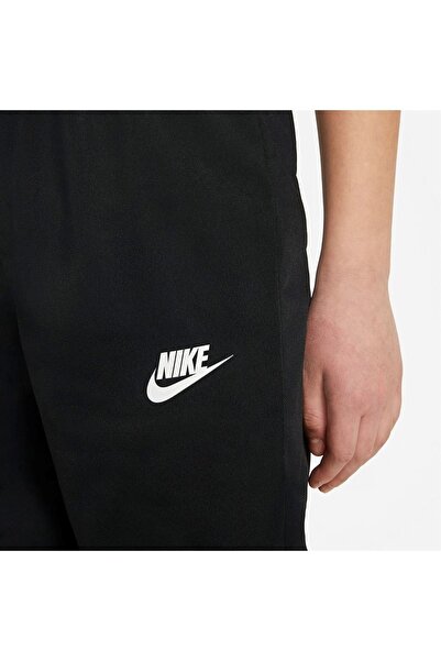 Nike K NSW FUTURA POLY CUFF TS Kırmızı-Siyah-Beyaz Çocuk Eşofman Takımı