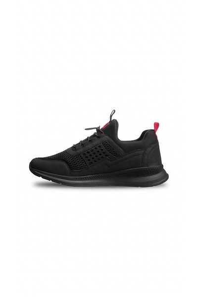 M.P. Mp Smartflex Men's Smart Adjustable Lace-up Black-red Casual Shoes