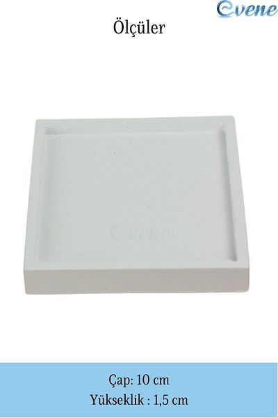 Evene White Color Presentation Stand Decelik Taflak Model 10