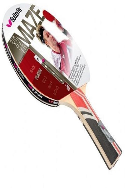 BUTTERFLY Mıchael Maze Platinum P.p.racket Colorful Unisex Table Tennis Racket