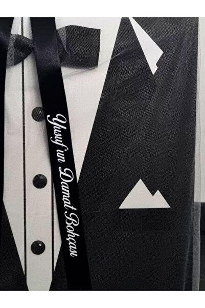 lafazan 1 Adet Damat Bohçası Süslemesi Için 1,5 M 3 Cm Baskılı Kurdele (ÇEYİZ...