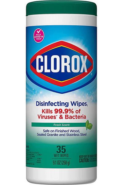 Clorox Disinfecting Wipes Can- Fresh Scent, 35 count
