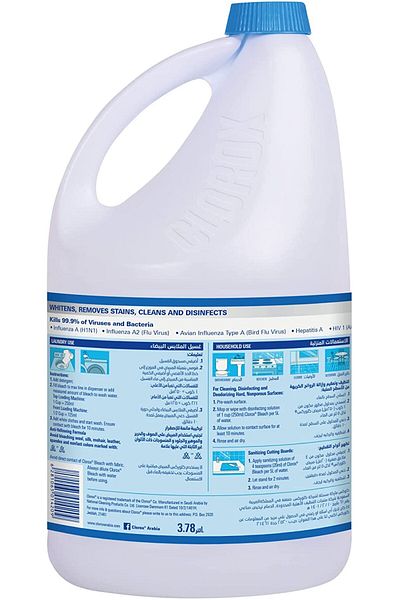 Clorox Liquid BlEach Floral Scent 3.78Litres