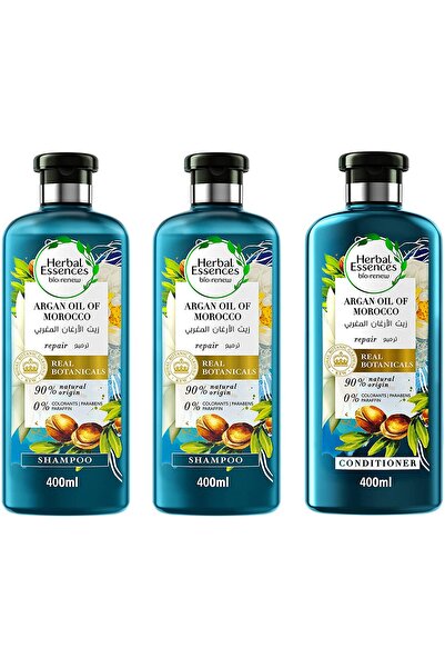 Herbal Essences Shampoo + Conditioner with Argan Oil 2 x 400 ml