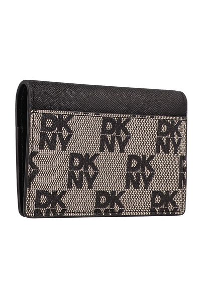 Dkny Echo Leder-Kreditkarte – 11 cm