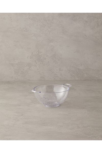 English Home 15 cm Transparent Mini Strainer - Acrylic Axel, 1 Piece