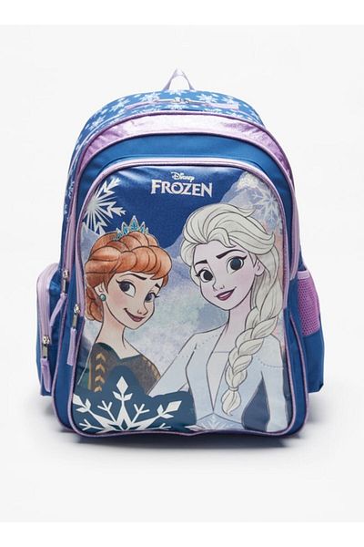 Disney Frozen Print Backpack with Adjustable Shoulder Straps - 46x34x23 cm