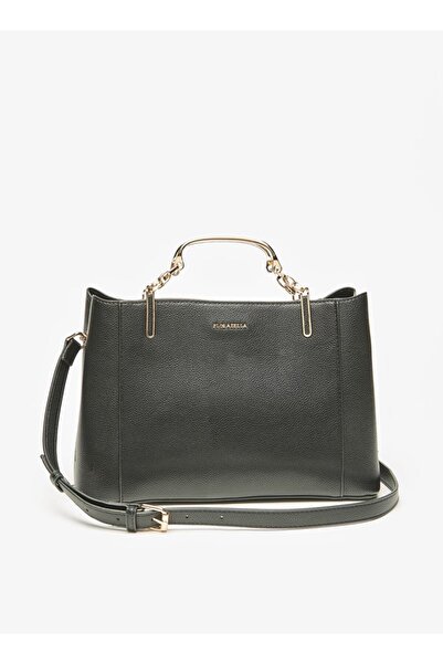 Flora Bella by Shoexpress Solid Tote Bag with Handles and Detachable Strap - W 29.5 x H 20 x D 13.5 cm