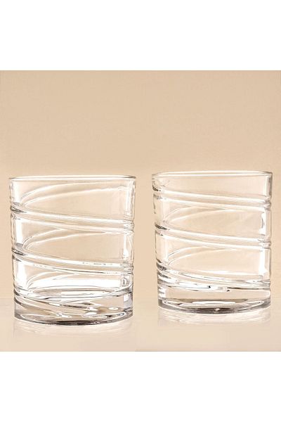 Jumbo Glory 2-Pack Striped Whiskey Glass 250 ml