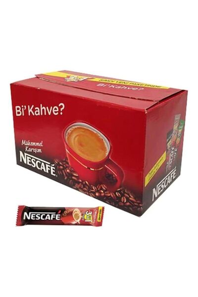 Nescafe - HAZIR KAHVE NESCAFE TEKLİ 3İN1 KLASİK 18GR - 96 ADET