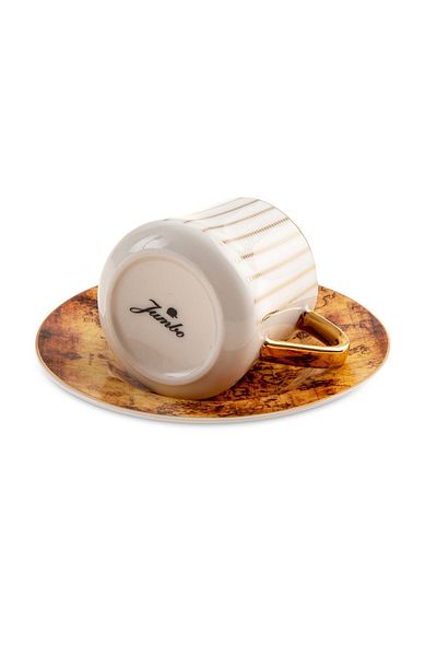 Jumbo World Coffee Cup Set for 2 People