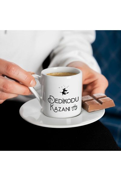 Hediyesepeti هدية لصديق، مجموعة أكواب القهوة التركية - كوب القهوة