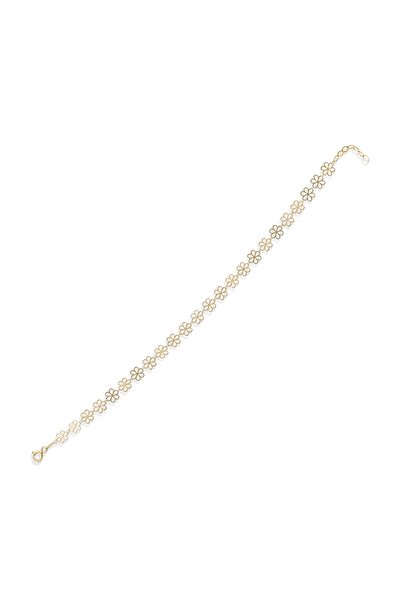 YCL JEWELLERY Altın Sıralı Papatya Bileklik