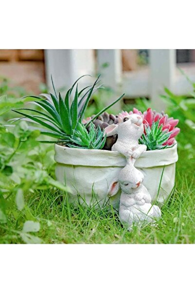 ufak dusler atölyesi Tavsanlı Γλάστρα Πολυεστερικό Διακοσμητικό Αντικείμενο Καλάθι Μπολ