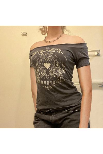 Köstebek Κοντομάνικη μπλούζα Moody Shoulder Detail