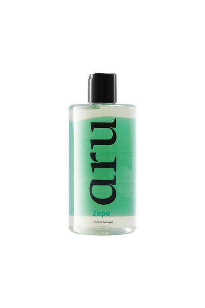ARU Regenerierendes Haarshampoo, Reparatur von beschädigtem Haar und Pflege, von Silikonen, Parabenen, Sul