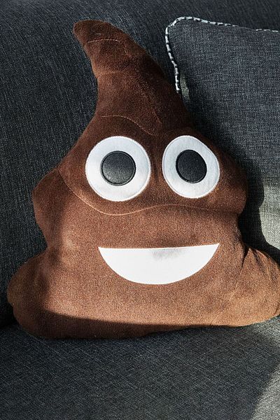 Hediyesepeti Emoji Pillow - Smiley Poop Pillow - Χαριτωμένο βελούδινο μαξιλάρι με Emoji Poo