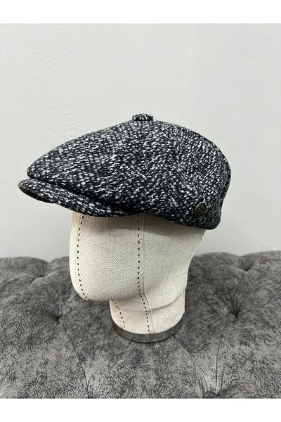 Makro Optik 8 Pieces Winter Wool Hat Fish Back ( Peaky Blinders )