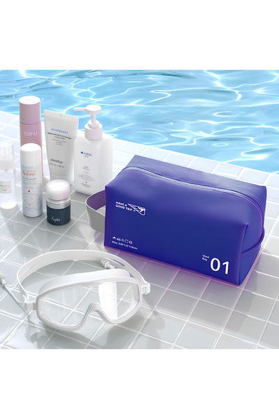 DEKOHOP Makyaj Malzemesi Sıvı Dayanıklı Pvc Seyahat Plaj Havuz Fitness Kozmet...