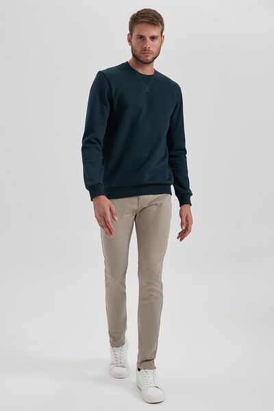 DeFacto Gabardine Chino Canvas Slim Fit Trousers - B2089ax23au