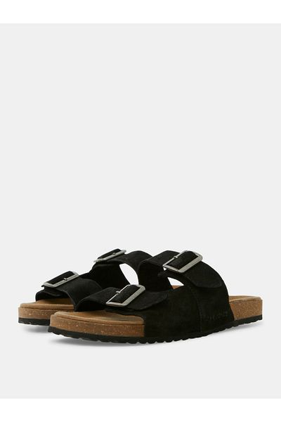 Jack & Jones Double Buckle Strap Flat Sandals