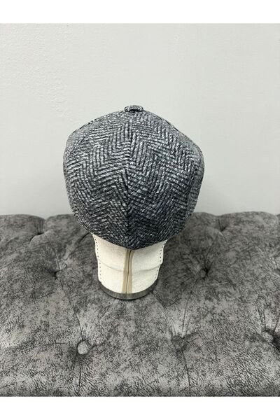 Makro Optik 8 Pieces Winter Wool Hat Fish Back ( Peaky Blinders )
