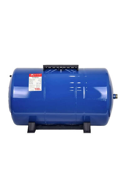 Aquames Hidrofor Genleşme Tankı 100 Litre Yatay Ayaklı Nsf Membranlı
