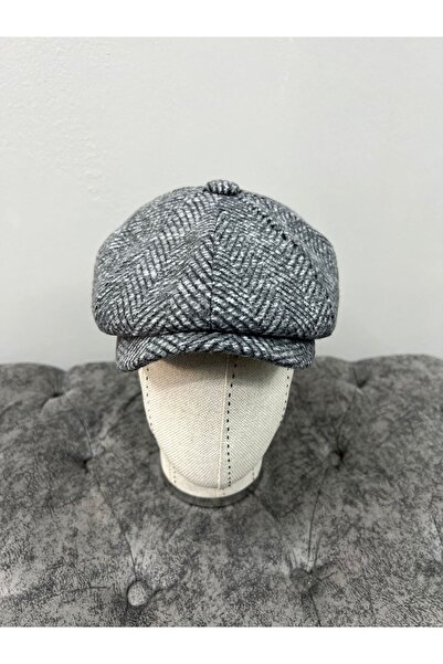 Makro Optik 8 Pieces Winter Wool Hat Fish Back ( Peaky Blinders )