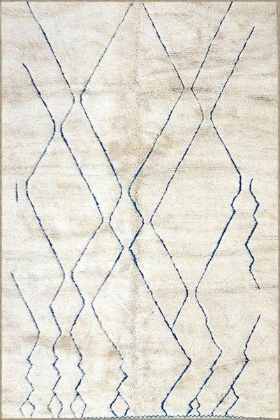 Rugs Modern Halı Γκρι υφαντό χαλί με μοτίβο ρόμβους και πλενόμενο χαλί miravi...