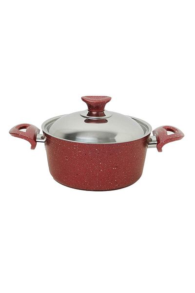 In House | 13 Pieces Turkish Granite Cookware Set With Steel Lid