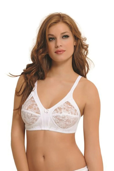 NBB 352 Breast Lace Striped Unwired Recovery Bra