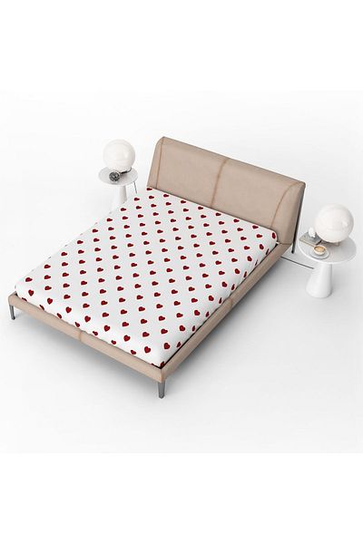 yok yok evim eve dair her şey Heart Elastic Sheet