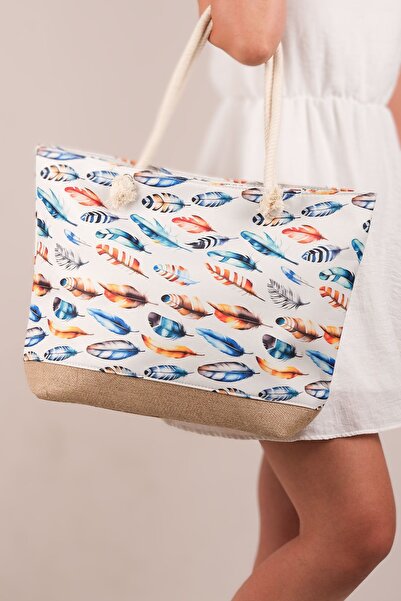 SİMEREV HALI HOME CONSEPT Günlük Kadın Kol Ve Omuz Çantası Yaz Kış Kullanıma ...