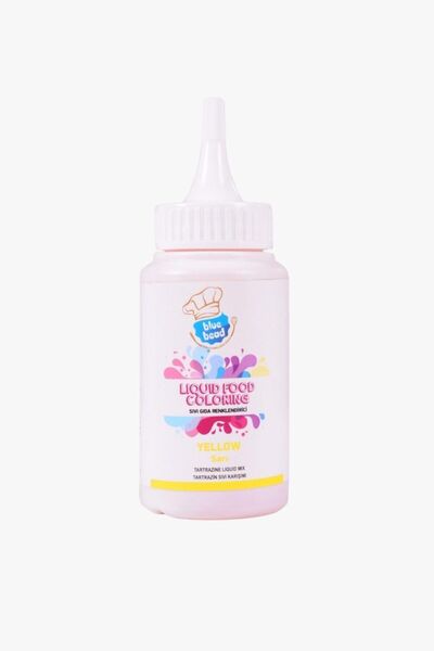 Blue Bead Sarı Sıvı Gıda Boyası 150 ml