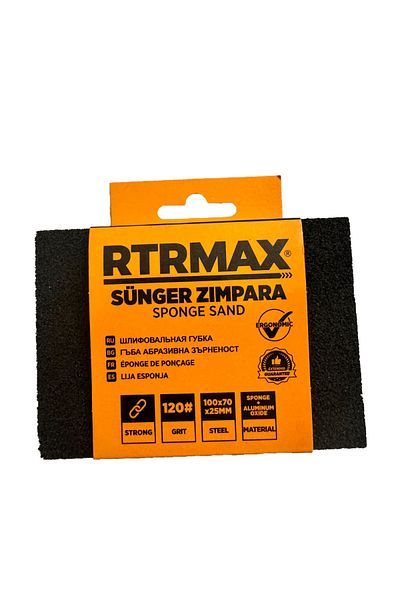 Rtrmax 120 SAND Sponge Sandpaper - Wedge Sandpaper