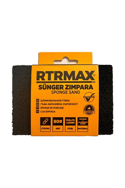 Rtrmax 80 SAND Sponge Wedge Sandpaper