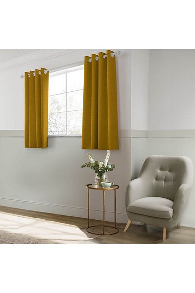 In House Velvet Curtains From