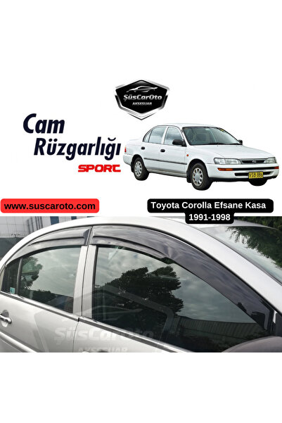 ŞüsCarOto Aksesuar Toyota Corolla AE101 Efsane Kasa 1991-1998 Uyumlu Mugen Ca...