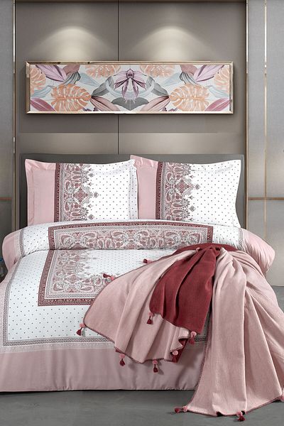 Ecosse La Vita - Powder |   Double Blanket Duvet Cover Set