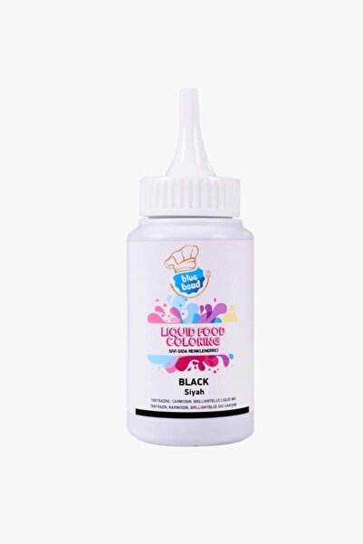 Blue Bead Siyah Sıvı Gıda Boyası 150 ml