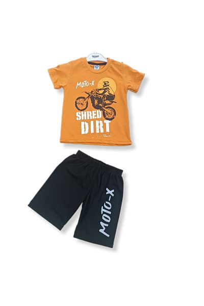 Terry Boy's Combed Cotton Top and Bottom Set
