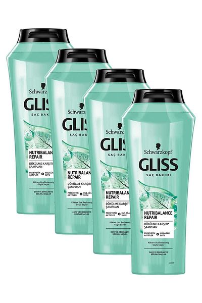 Gliss Nutribalance Repair - Anti-Hair Loss 500 ml Shampoo
