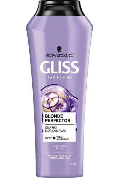 Gliss 12-2 Titan Sarı X 2 Adet+ Blonde Perfector Mor Şampuan 250 ml + Blonde Perfector Mor Maske 200 ml