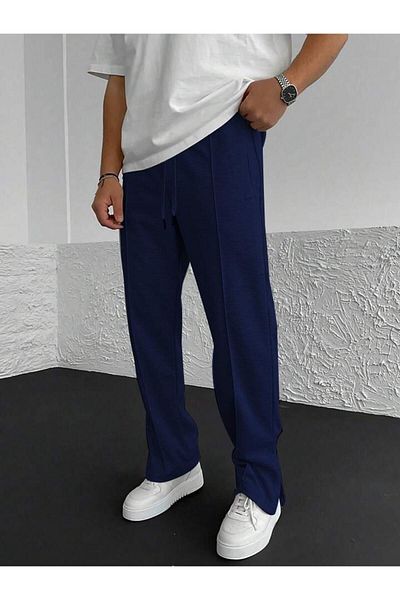 Machetta Men's Premium Quality Stitching and Leg Detailed Sweatpants - Trouser Look