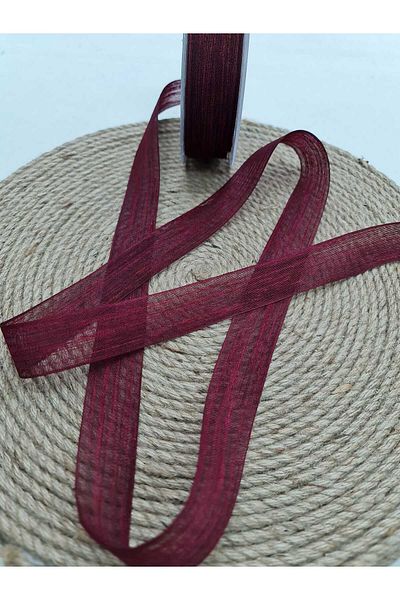 Esteks Dantel ve Tekstil Aksesuarları 20 Mt 25 Mm Linen Ribbon Nobe