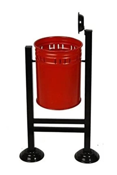 Sakka Metal Bahçe Çöp Kovası